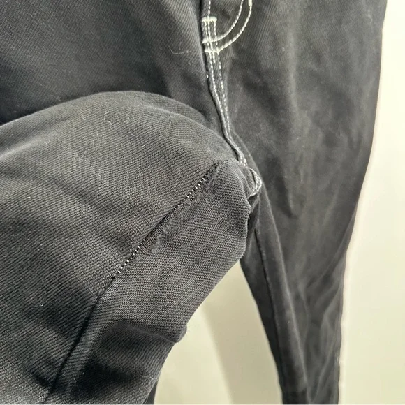 FLAWED Reformation Cowboy High Rise Straight Black Jeans - Picture 6 of 9